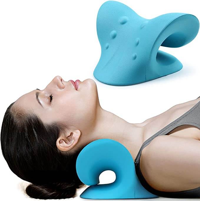 Neck Plus - Almofada Relaxante de Massagem e Alongamento Cervical