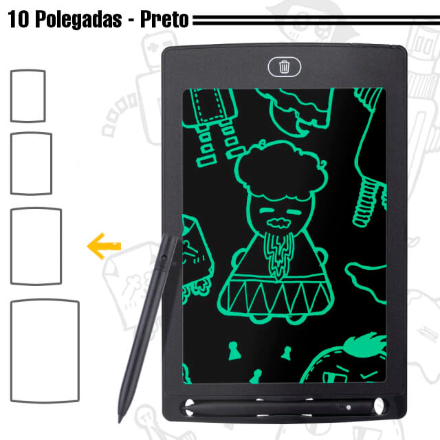 Magic Tablet™ - Tablet Mágico para Escrita e Desenho Criativo