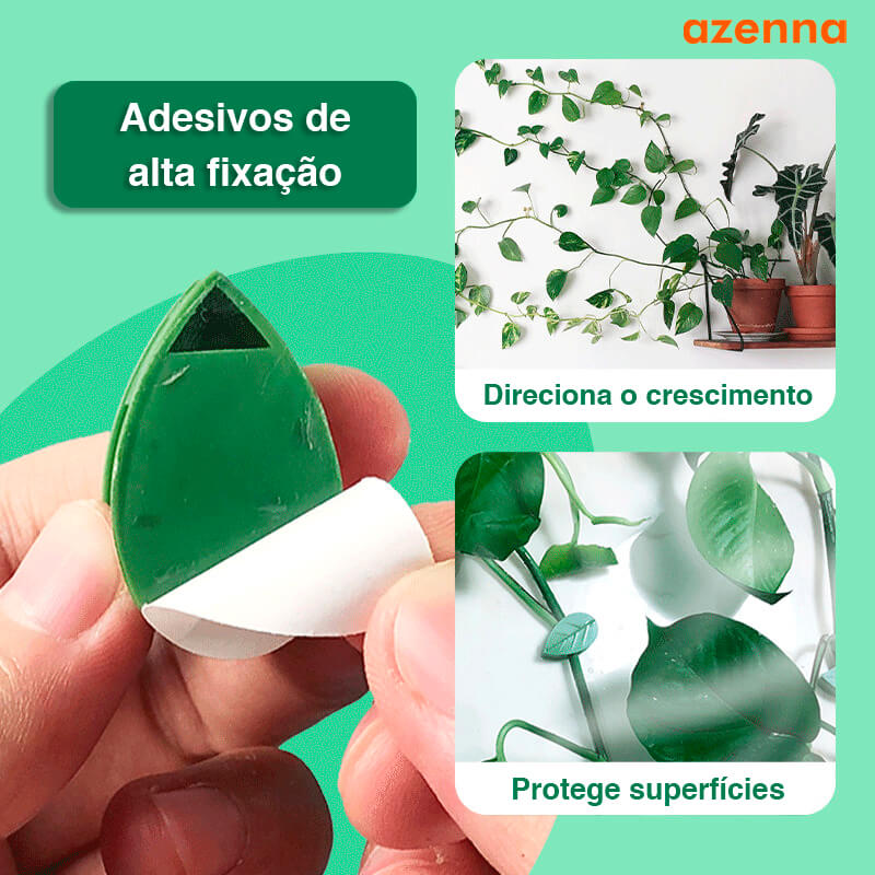 Clipe Trepadeira™ - Fixador de Parede para Plantas e Fios